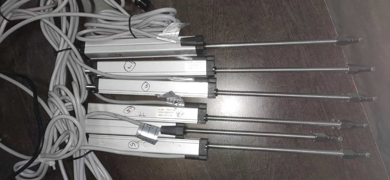 LVDT displacement sensors for industrial data acquisition system